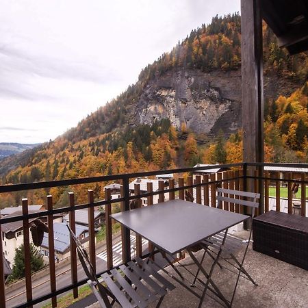 Ferienwohnung Le Borderan La Giettaz Exterior foto