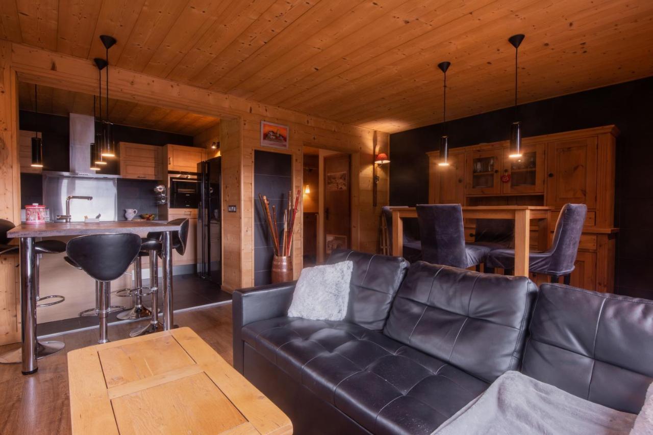 Ferienwohnung Le Borderan La Giettaz Exterior foto