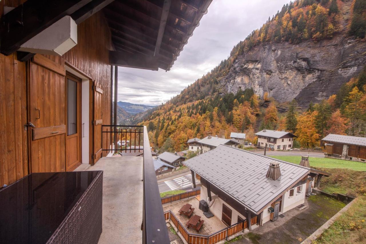 Ferienwohnung Le Borderan La Giettaz Exterior foto