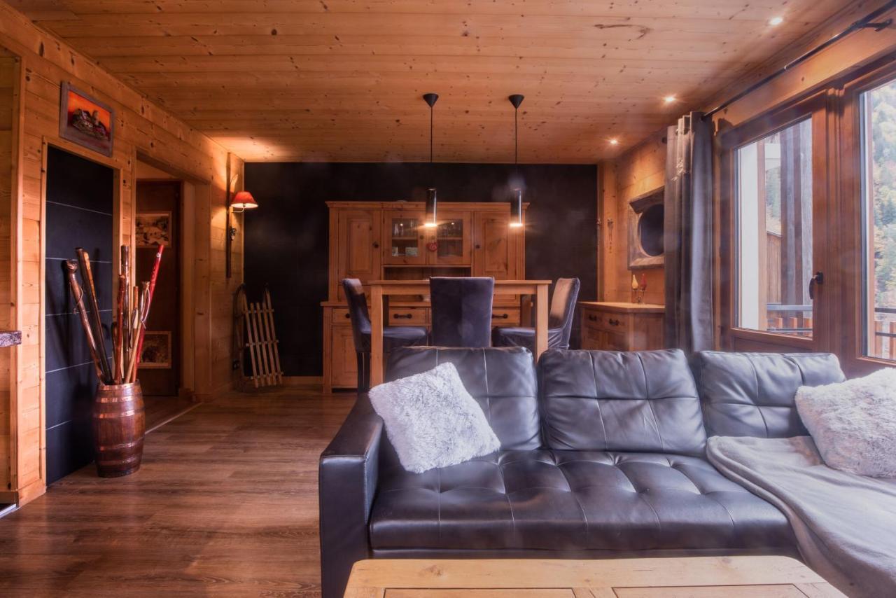 Ferienwohnung Le Borderan La Giettaz Exterior foto