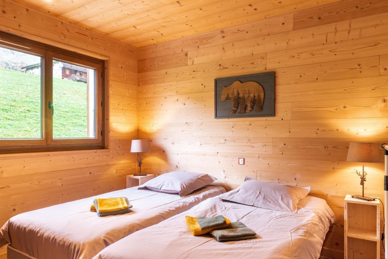 Ferienwohnung Le Borderan La Giettaz Exterior foto