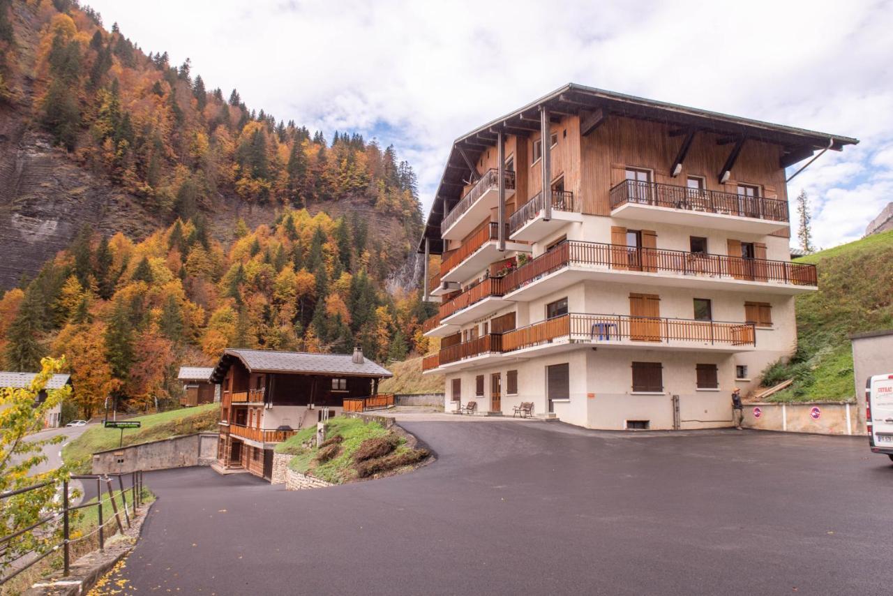 Ferienwohnung Le Borderan La Giettaz Exterior foto
